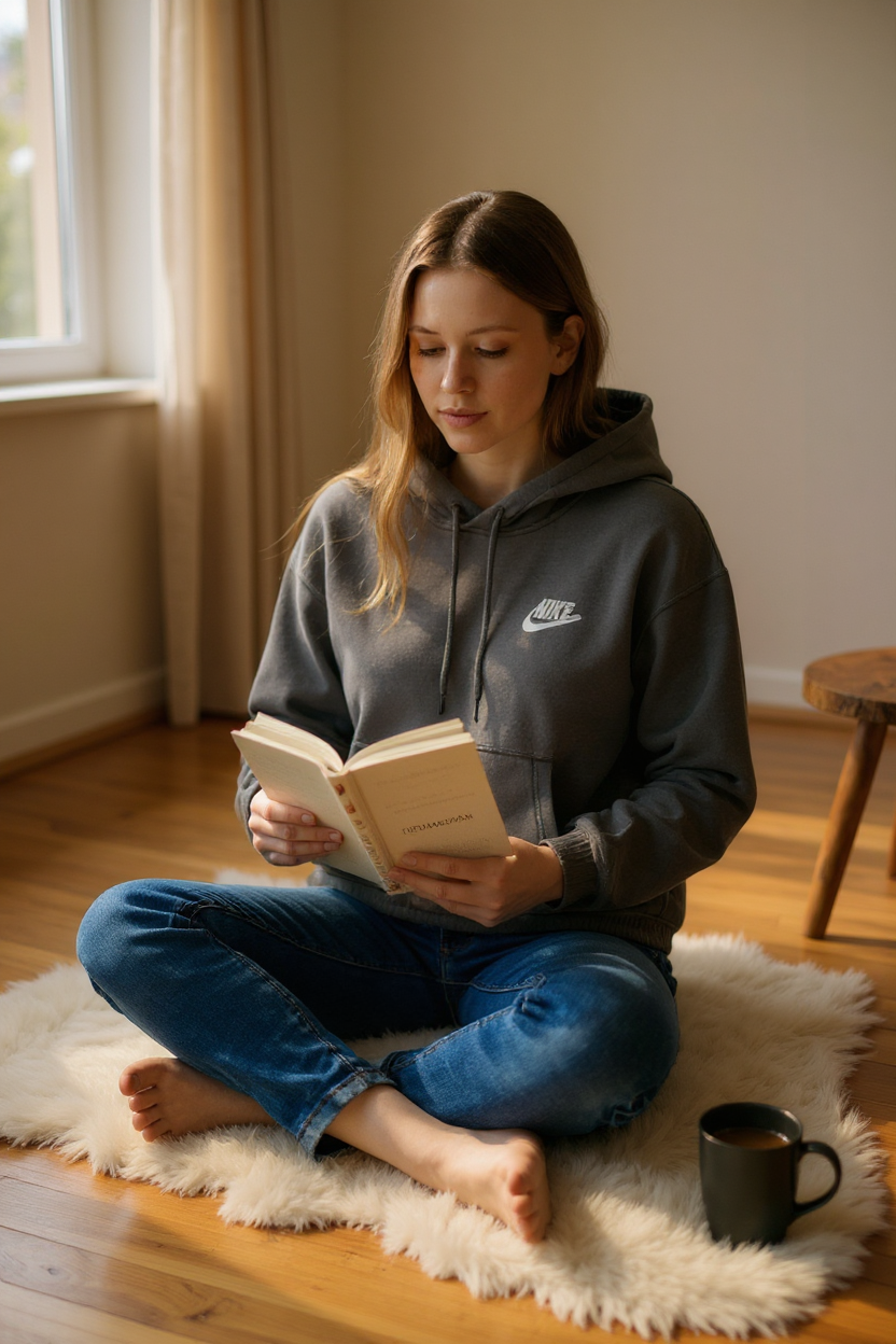 Pamuklu Bayan Crop Sweat